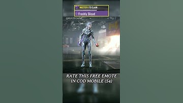 Rate this FREE Emote in S4 in CODM #shorts #viral
