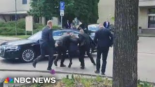 Slovakian prime minister shot multiple times and rushed to the hospital