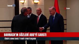 Barrack'ın sözleri ABD'yi sarstı | Türkiye adına İsrail'i tehdit etmeyi başardı