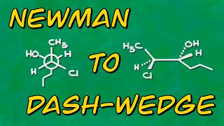 How To Convert Newman Projections into Dash and Wedge Representations | Step-by-Step Guide