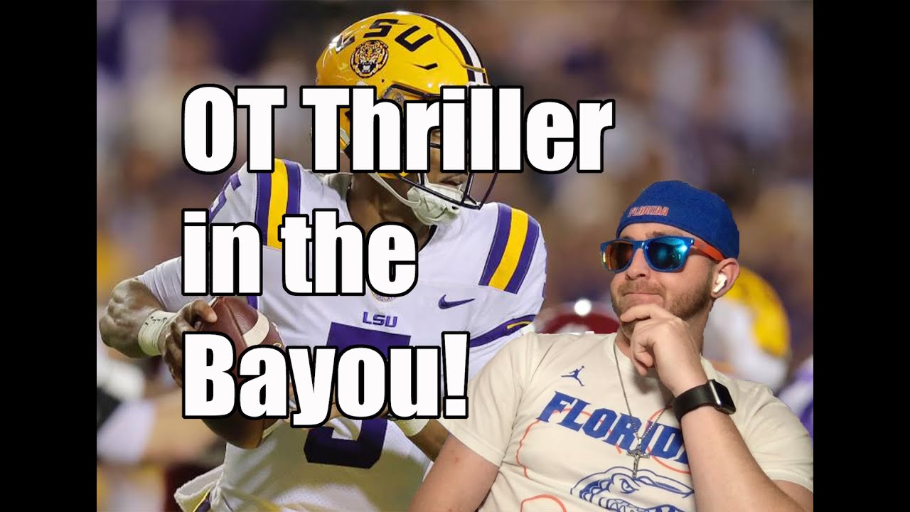 LSU Finally defeats Bama in Deaf Valley!| Gator Fan Reaction + Highlights