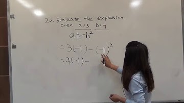 CUNY Elementary Algebra (CEAFE) Sample Exam Form E - Problem #20 Solution