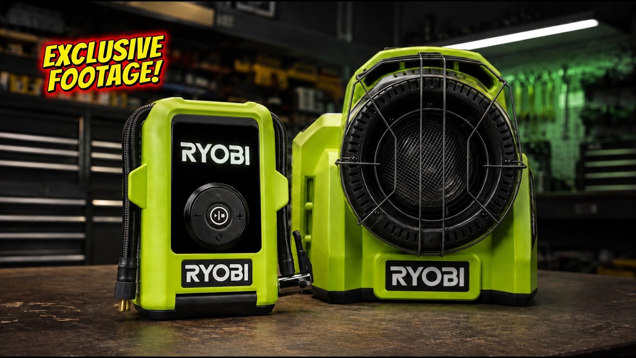 3 New RYOBI Tools You Haven't Seen Yet - YouTube