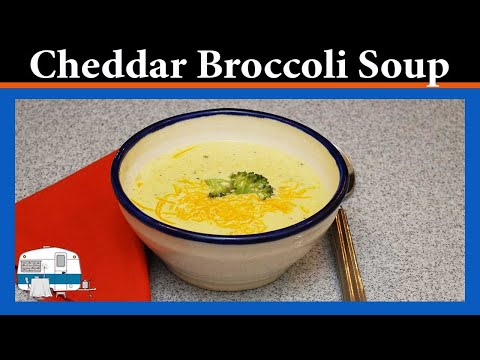 Easy Cheddar Broccoli Soup