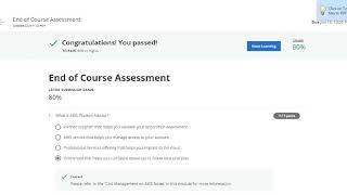 Coursera | AWS Fundamentals - Going Cloud-Native I 5 quiz answers