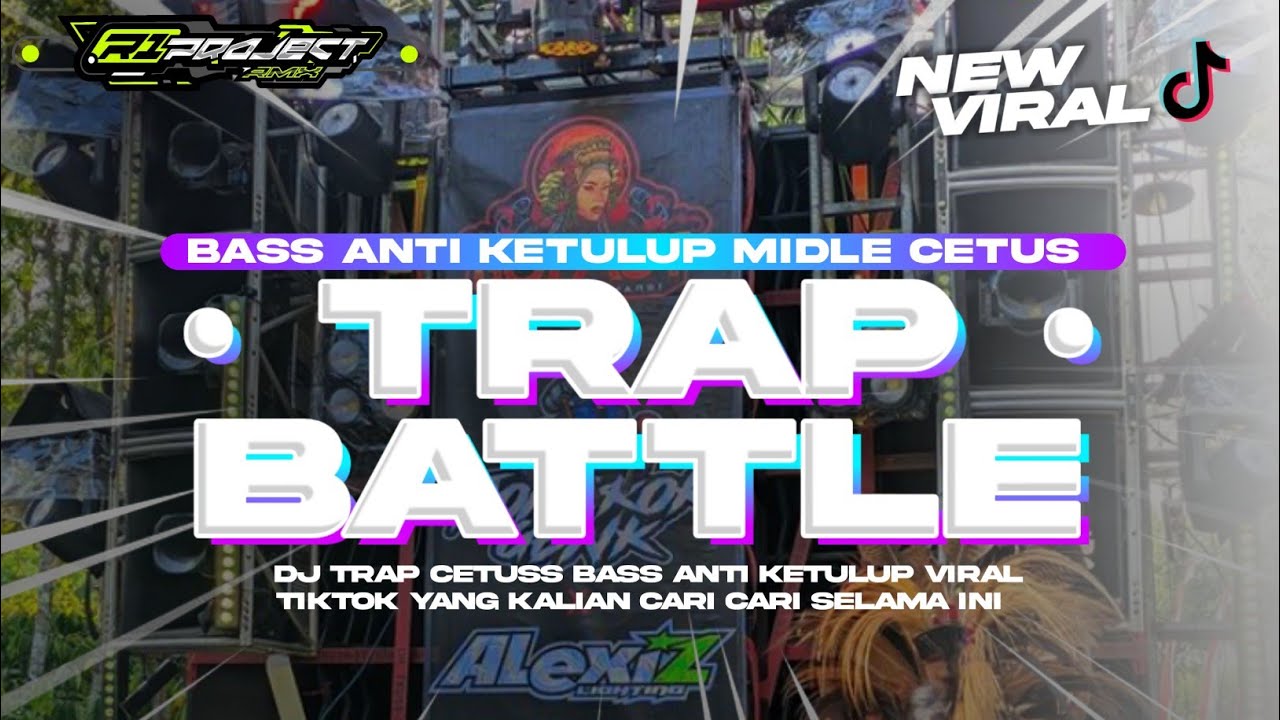 DJ TRAP BATTLE MIDLE CETUSS BASS ANTI KETULUP || COCOK UNTUK BATTLE SOUND ||  BY R1 PROJECT
