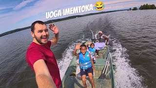 Mama Jimmy anaendesha Boat mara ya kwanza π€© - First time boating for Mama Jimmy