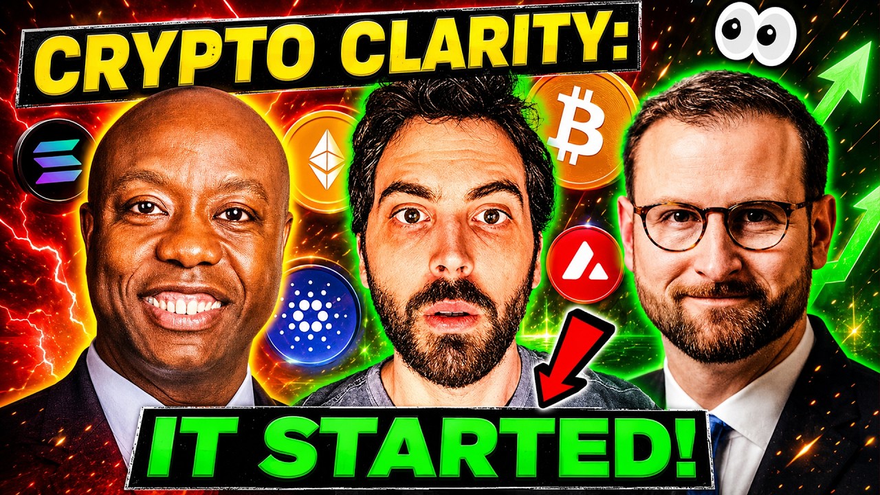 GIANT CRYPTO NEWS HAPPENING NOW! (Major Clarity Act News) thumbnail