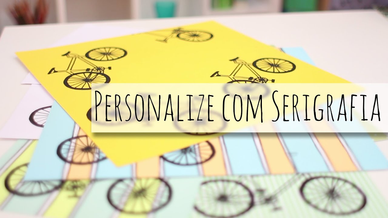 Personalize seus artigos de papelaria com Serigrafia!