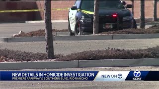 New information revealed in Rio Rancho Homicide