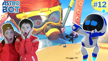 ASTRO BOT Meets a Giant Octopus WAKO TAKO | Gameplay with Ima and Jessy