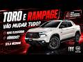 Nova Fiat Toro e Ram Rampage Vão Crescer! Plataforma Nova e Versões Híbridas