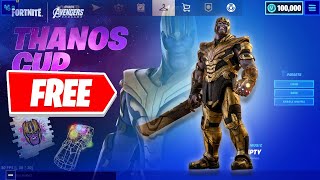 How To Get Thanos Skin For Free In Fortnite Thanos Cup