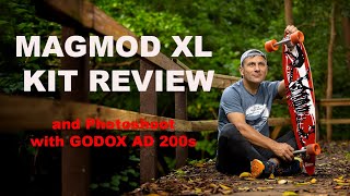 Magmod XL Review and Photoshoot with Godox Ad 200
