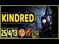 KINDRED VS AMBESSA - 25/4/13 KDA JUNGLE GAMEPLAY