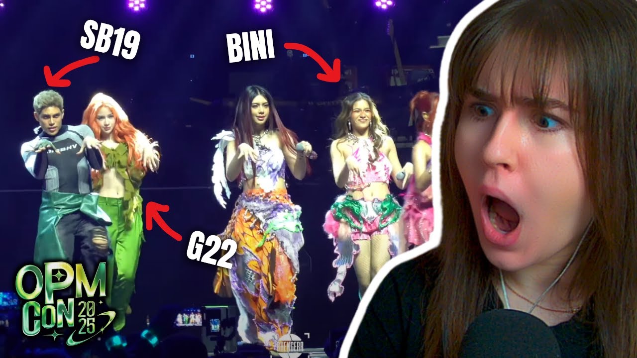 REACTING TO BINI 'SHAGIDI' PUREGOLD OMPCON 2025 WITH SB19, G22 & KAIA | THIS COLLAB IS INSANE...
