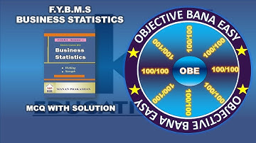FYBMS (Sem-1) | Multiple Choice Questions | Business Statistics |OBE SERIES | Siraj Shaikh |