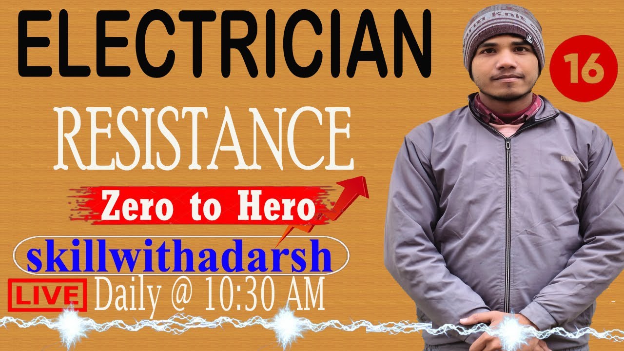 Resistance from Basics | Electrical Resistance Explained | Electrician ...