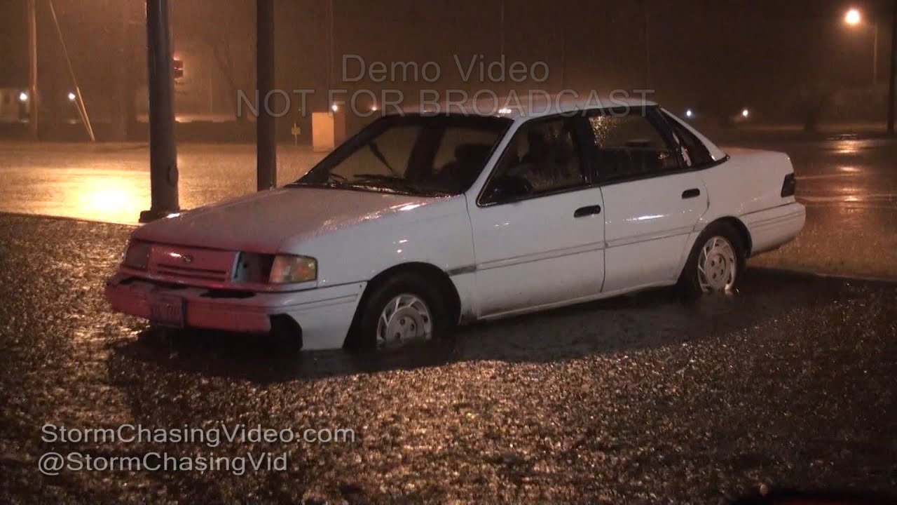 Strong Storms in Southern IL, Hydroplane Accident - 2/20/2016