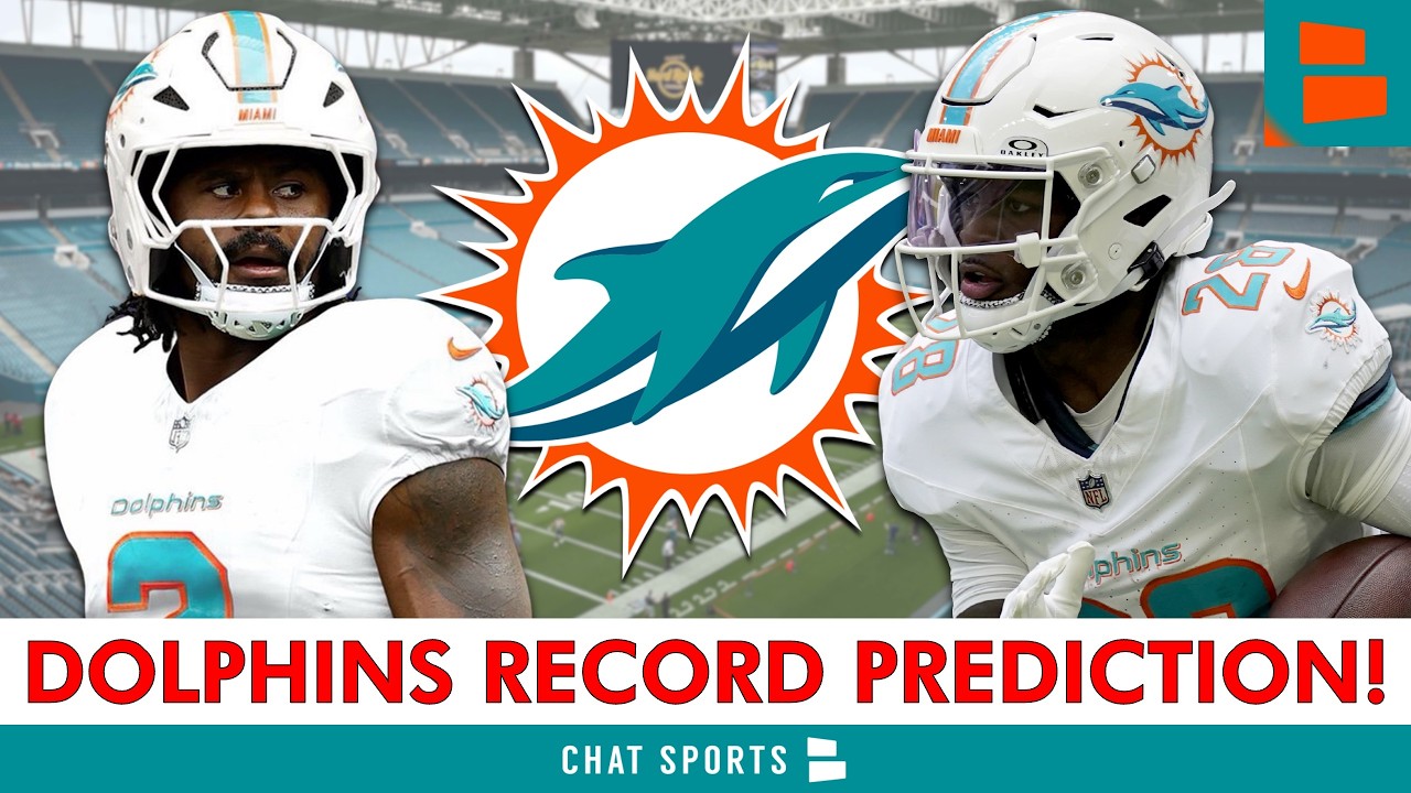 Miami Dolphins 2026 Record Prediction! Dolphins Getting No. 1 Pick In 2027  NFL Draft?