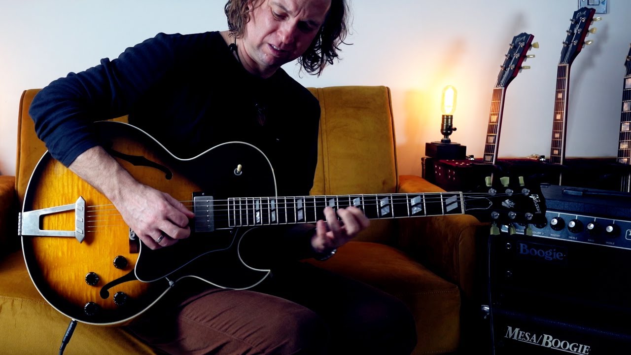 ALL PLAYING, NO TALKING: 1995 Gibson ES-175 - YouTube