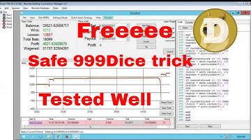 New 999Dice Trick - Dicebot scripts V12- Free download - Unpredictable