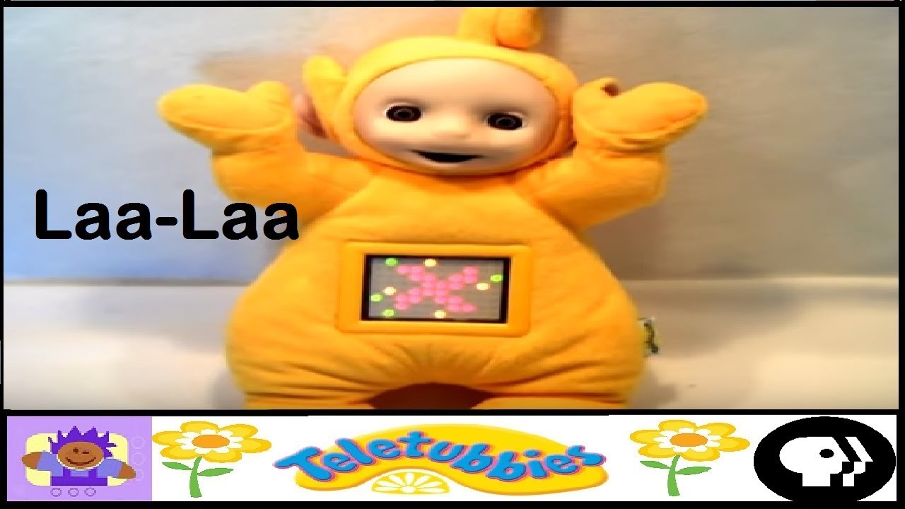 テレタビーズ　 「Actimates Interactive」ラーラ 1998 ActiMates Interative Teletubbies Laa-Laa plush toy by
