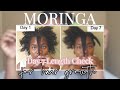 Day 7 Of Moringa Oil | [My Hair Growth Journey to waist length Natural Hair]