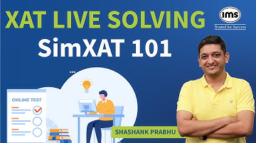 XAT Live Mock Solving by 99.99%iler | Analysis, Strategy | XAT 2024 Preparation | Shashank Prabhu