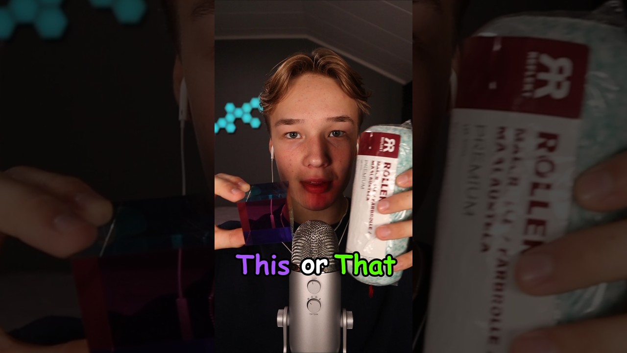 This or That?🤔 #asmr #asmrsounds #asmrsleep #asmrtriggers #asmrcommunity