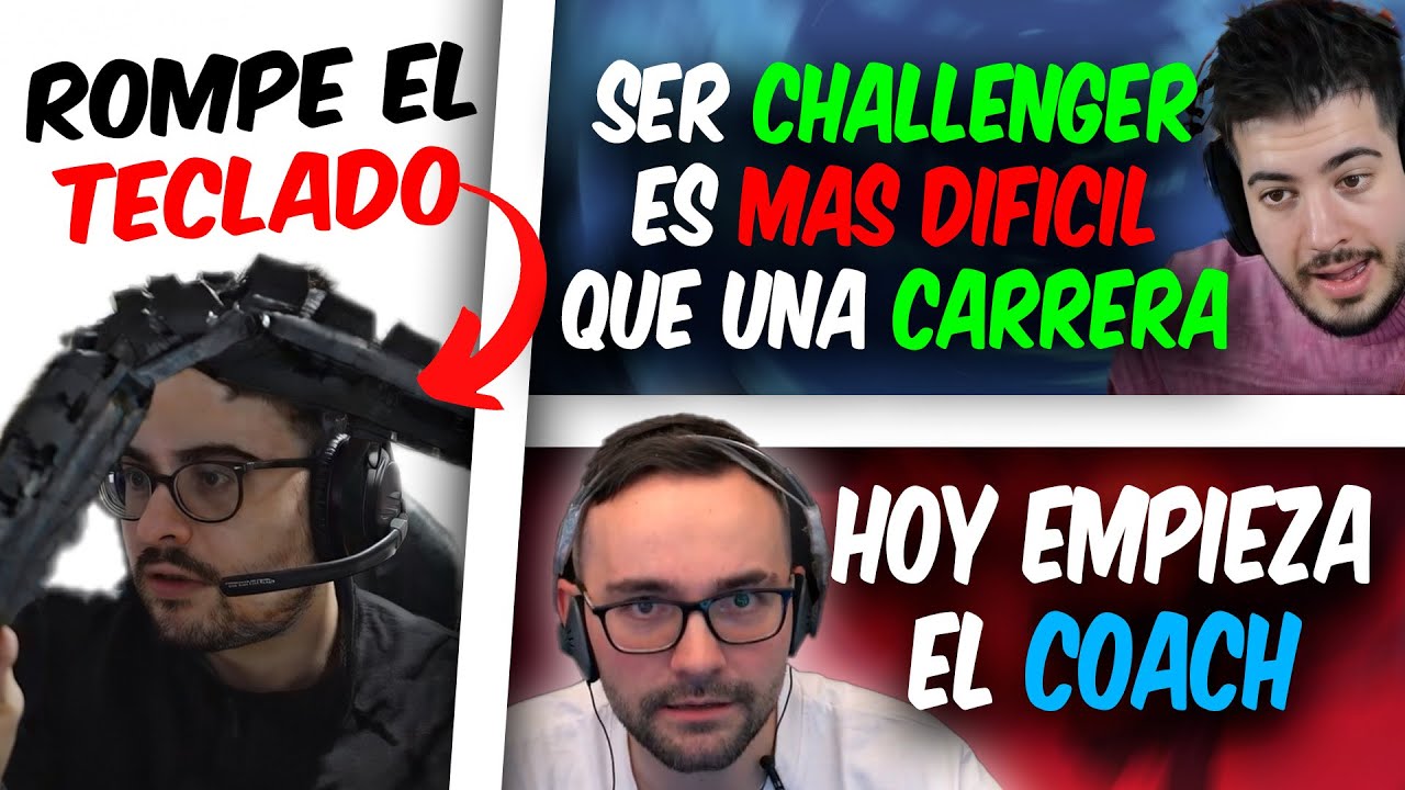SHIRO ROMPE el TECLADO | Mejores Clips LOL Español