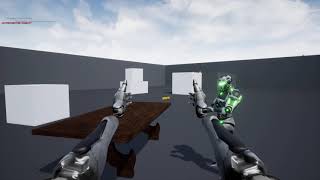 Downshot VR Multiplayer Test, PC and Quest 2