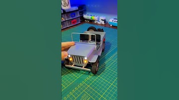 Como Fazer Carrinho de Controle Remoto com Arduino Projeto Jeep Willys RC