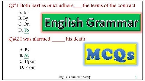 English Grammar MCQs PST JEST|| Preposition  To, On, AT,  About