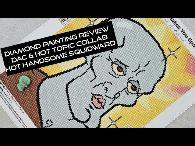 Diamond Painting REVIEW Diamond Art Club/Hot Topic Handsome