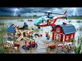 Miniature Rescue: Saving a Tiny American Farm Town from a Sudden Storm