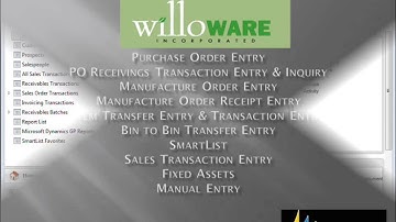 WilloWare LabelLink for Microsoft Dynamics GP