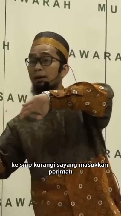 Bagaimana Mendidik Anak Yang Benar #Adi Hidayat