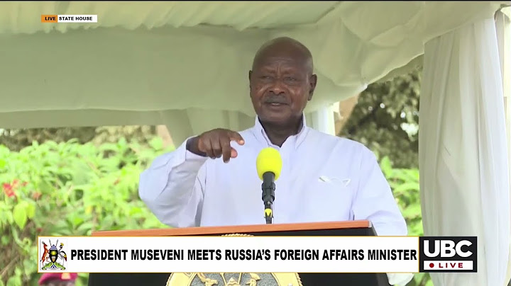 We don’t believe in being enemies of somebody’s enemy - President Museveni