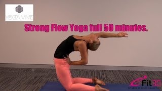 Yoga Strong Flow - Full 50 minutes - Advanced screenshot 5