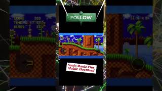 Sonic Mania Plus 📱 Step by Step Guide to Installing the Free Mobile App 📱 screenshot 4