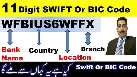 How To Get Swift Or BIC Code In Any Bank Branch Hindi || What is the Swift or BIC Code Hindi Urdu
