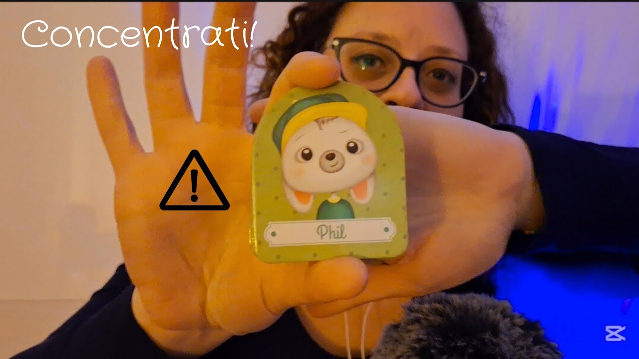 Attenzione a pezzi? Lasci che ti aiuti con questo ASMR #asmr#asmrattenzione#adhd