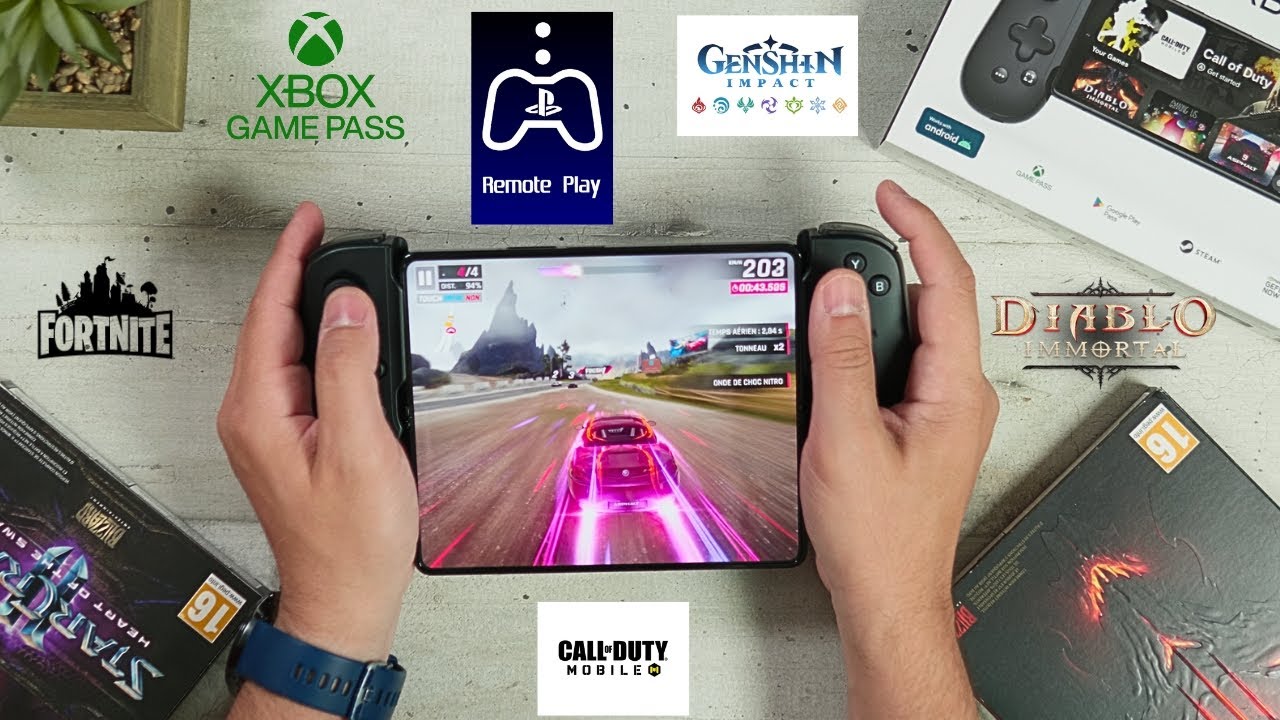 BACKBONE ONE la pour jouer a Call Of Duty Genshin Impact au