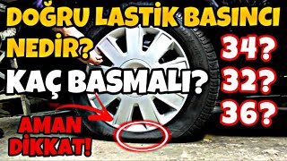 LASTİKLERE KAÇ HAVA BASMALI? YANLIŞ BASINCIN ZARARLARI NELERDİR? | Faydalı Bilgiler | Oto Bilgi Resimi