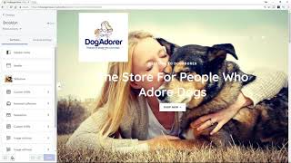 A responsive Shopify store design