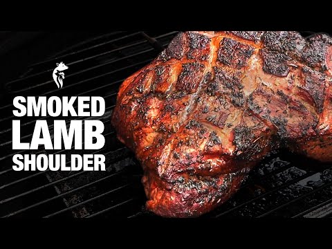 The Best Smoked Lamb Shoulder - New Zealand Lamb on a Big Green Egg