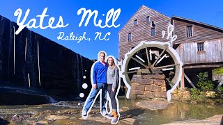Exploring Historical Yates Mill in Raleigh ⛲️ - #northcarolina #thingstodoraleigh