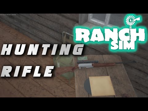 We can finally hunt with a rifle on Ranch Simulator (update and