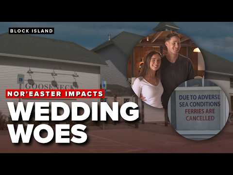 What happens when a nor'easter crashes your wedding?